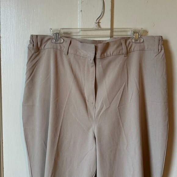 Jaclyn Smith Women’s Tan pants size 18W MK - Picture 3 of 5